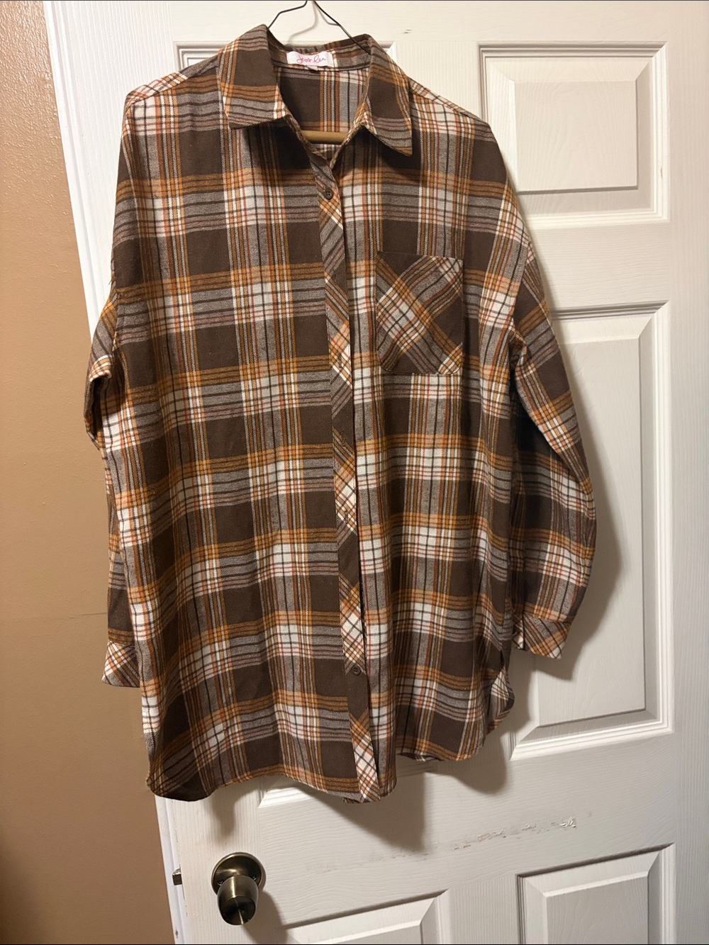 Jess Lea Lola flannel tunic size large